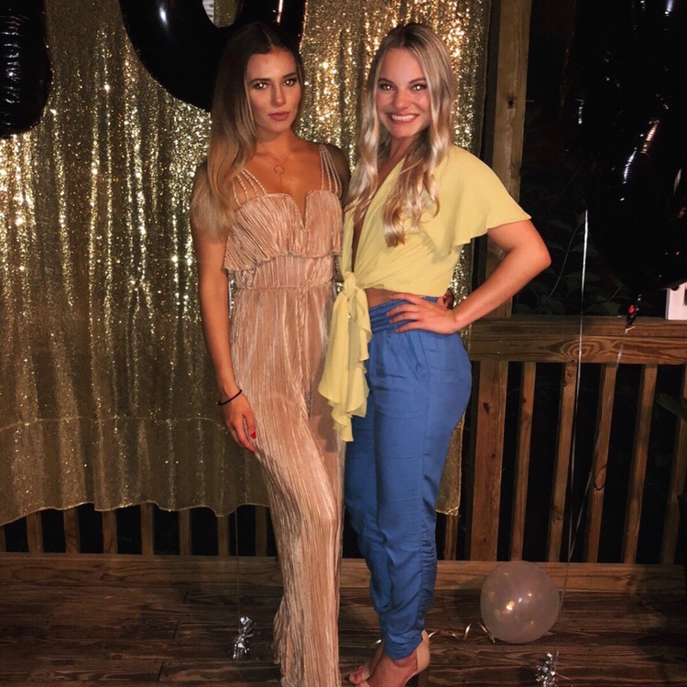 Tie in the front crop top